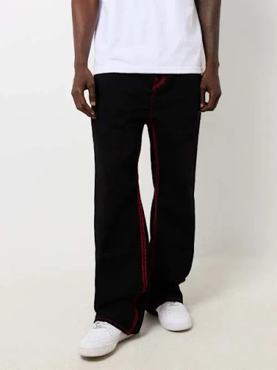 True Religion Vinny Super Qt Ultra Baggy Jean In Black