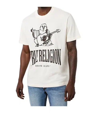TRUE RELIGION VINTAGE CRACKLE BUDDHA TEE