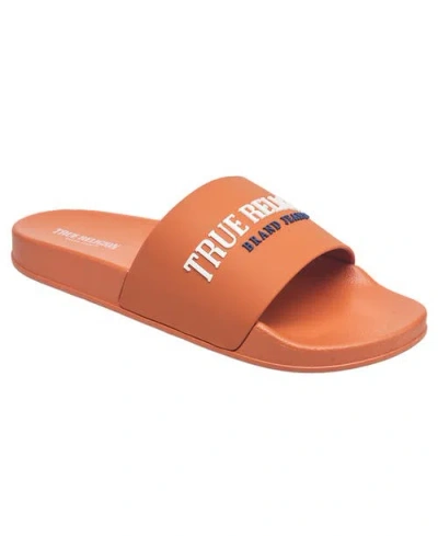 True Religion Weezy Logo Slide In Orange