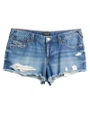 True Religion Woman Denim Shorts Blue Size 30 Cotton In Blue