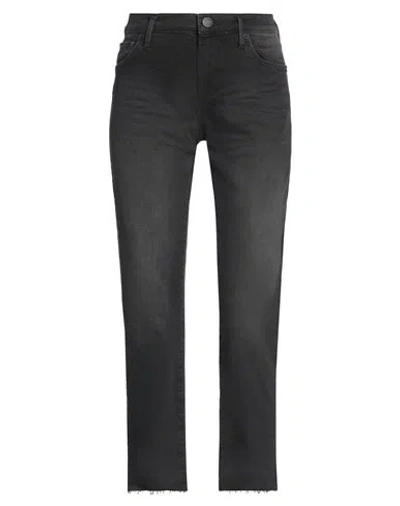 True Religion Woman Jeans Black Size 25 Cotton, Elastane