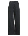 True Religion Woman Jeans Black Size 32 Cotton, Polyester, Recycled Cotton, Modal, Elastane In Gray