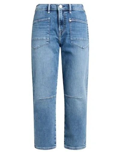 True Religion Woman Jeans Blue Size 24 Cotton, Polyester, Elastane
