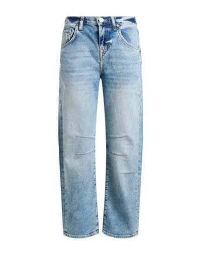 True Religion Woman Jeans Blue Size 25 Cotton, Elastane
