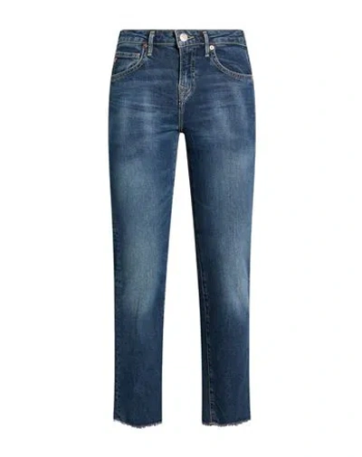 True Religion Woman Jeans Blue Size 26 Cotton, Polyester, Elastane