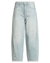 True Religion Woman Jeans Blue Size 27 Cotton, Recycled Cotton In Blue