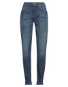 True Religion Woman Jeans Blue Size 24 Cotton, Elastane In Blue