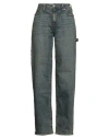 True Religion Woman Jeans Blue Size 30 Cotton, Elastane