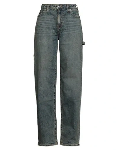 True Religion Woman Jeans Blue Size 30 Cotton, Elastane