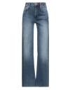 True Religion Woman Jeans Blue Size 32 Cotton, Lyocell, Polyester, Elastane In Blue