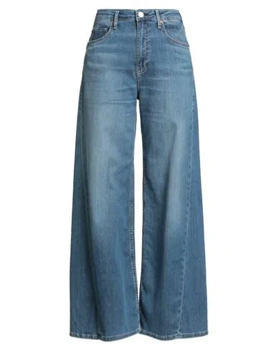 True Religion Woman Jeans Blue Size 32 Cotton, Lyocell, Polyester, Elastane