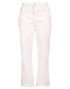 True Religion Woman Jeans Light Pink Size 31 Cotton, Modacrylic, Elastane In Pink