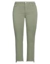 True Religion Woman Jeans Military Green Size 31 Cotton, Modal, Elastane