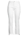 True Religion Woman Jeans White Size 31 Cotton, Modal, Elastane In White