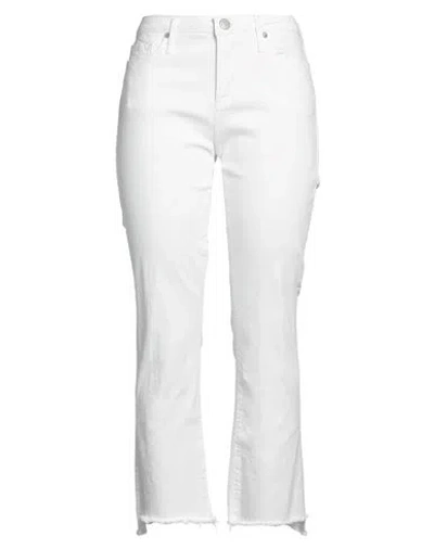 True Religion Woman Jeans White Size 31 Cotton, Modal, Elastane
