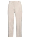 True Religion Woman Pants Beige Size 31 Cotton, Elastane In Beige