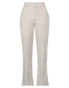 True Religion Woman Pants Khaki Size 28 Cotton, Linen, Elastane In Beige