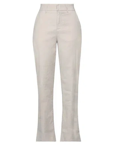 True Religion Woman Pants Khaki Size 28 Cotton, Linen, Elastane In Beige