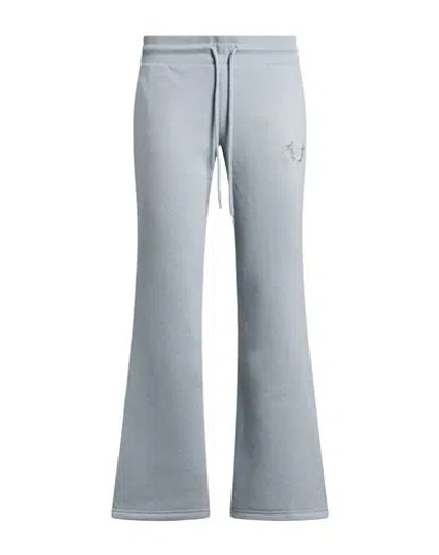 True Religion Woman Pants Slate Blue Size Xl Cotton, Polyester