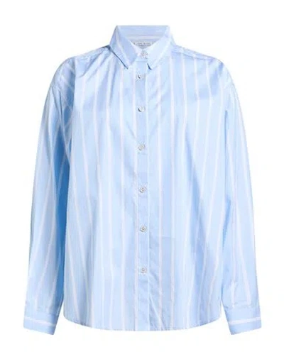 True Religion Woman Shirt Sky Blue Size L Cotton