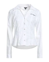 True Religion Woman Shirt White Size M Cotton, Elastane