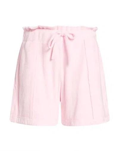 True Religion Woman Shorts & Bermuda Shorts Light Pink Size Xs Cotton, Lyocell