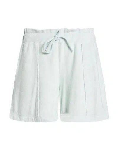 True Religion Woman Shorts & Bermuda Shorts Sky Blue Size L Cotton, Lyocell