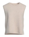True Religion Woman Sweater Beige Size L Wool, Polyamide In Neutral