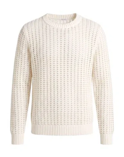 True Religion Woman Sweater White Size L Cotton In Neutral