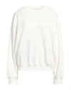 True Religion Woman Sweatshirt White Size L Cotton, Modal, Elastane