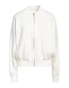 True Religion Woman Sweatshirt White Size S Cotton, Modal, Elastane In White