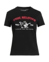 True Religion Woman T-shirt Black Size L Cotton