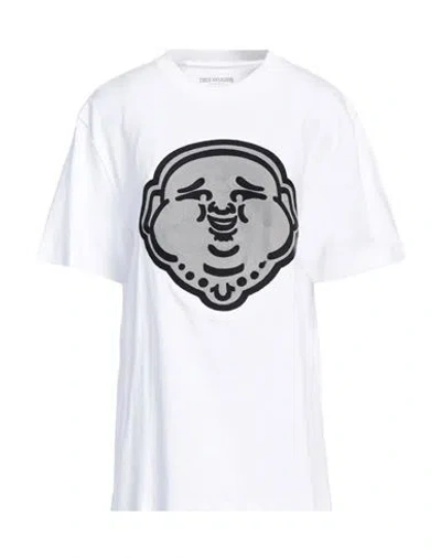 True Religion Woman T-shirt White Size L Cotton