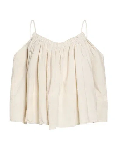 True Religion Woman Top Beige Size L Cotton In Neutral
