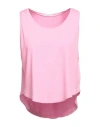 TRUE RELIGION TRUE RELIGION WOMAN TOP PINK SIZE S COTTON, VISCOSE, ELASTANE