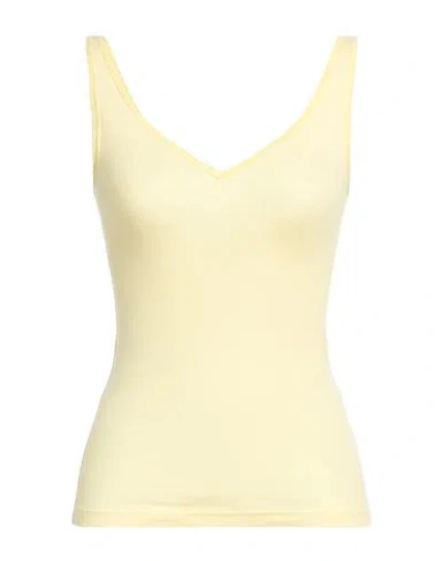 True Religion Woman Top Yellow Size Xs Cotton, Viscose, Elastane