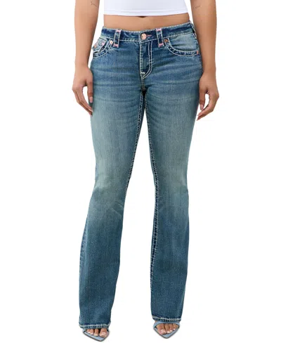 True Religion Women's Becca Bootcut Stretch Jeans In Blue
