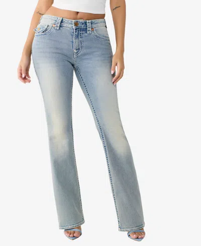 True Religion Women's Becca Bootcut Tiger Super T Jeans In Blue