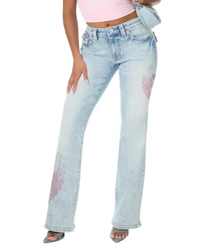 True Religion Women's Becca Low-rise Bootcut Jeans In Blue