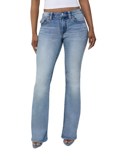 True Religion Women's Becca Low-rise Bootcut Jeans In Blue