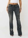 True Religion Becca Bootcut Jeans In Black