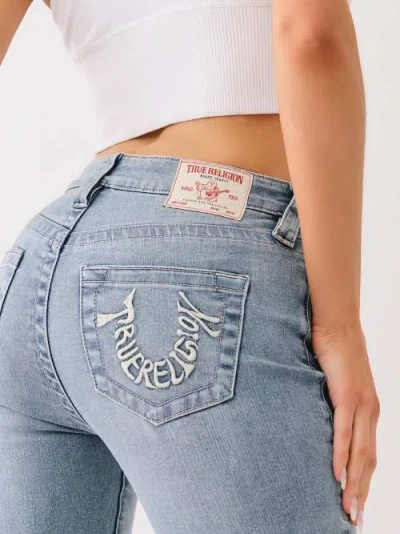 True Religion Women's Becca Mid Rise Bootcut Jean