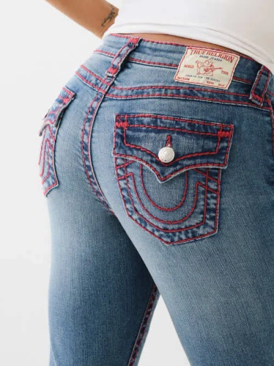 True Religion Women's Becca Super T Bootcut Jean