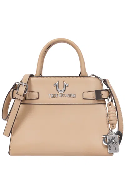 True Religion Women's Beckham Belted Tote Bag In Tan