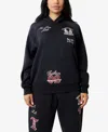 True Religion Long Sleeve Sweatshirt In Jet Black