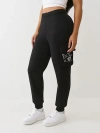 True Religion Women's Buddha Cargo Jogger In Black