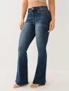 True Religion Charlie Flare Leg Jeans In Blue