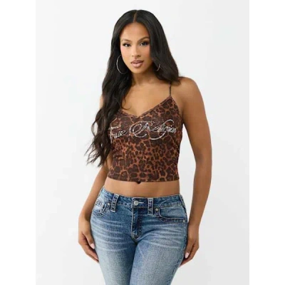 True Religion Women's Crystal Cami Tank Top In Multi