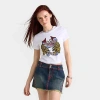 True Religion Women's Crystal Tiger Short-sleeve T-shirt
