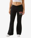 True Religion Flare Leg Sweatpants In Black